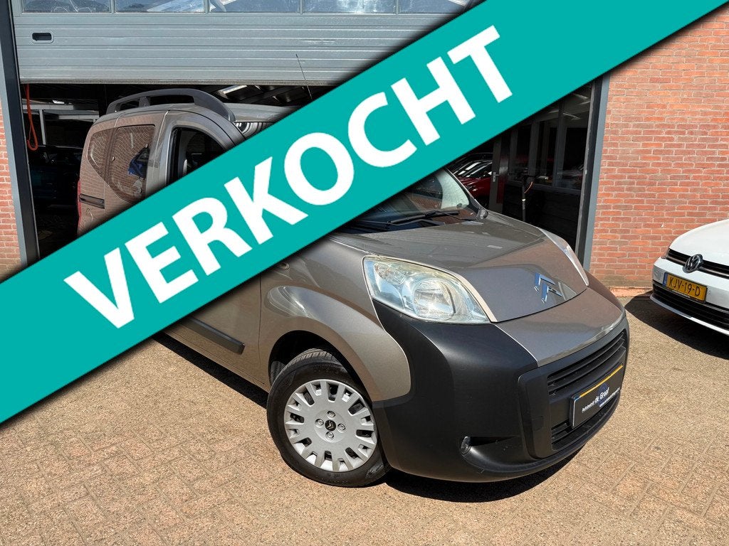 Citroen Nemo 1.4i Multispace|AIRCO/TRHK/PDC/2XSCHUIFDEUR, Voorwielaandrijving, 15 km/l, 4 cilinders, 400 kg