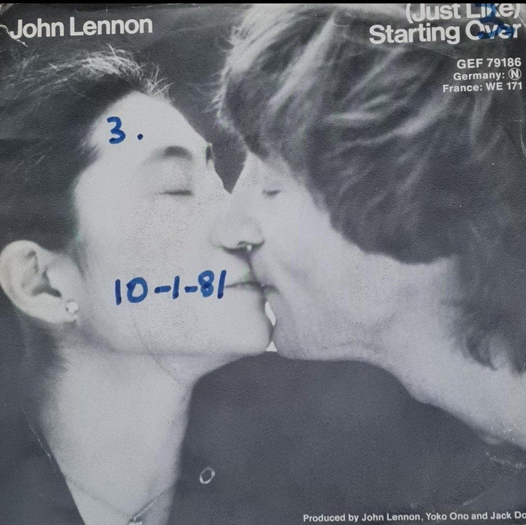 JOHN LENNON  - STARTING OVER, Ophalen of Verzenden, Gebruikt, Pop