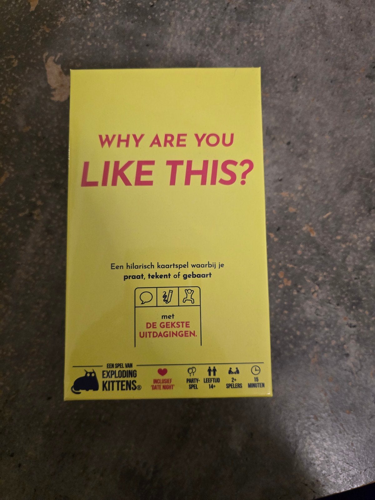 why are you like this van Exploding Kittens, Ophalen of Verzenden, Nieuw, Exploding Kittens