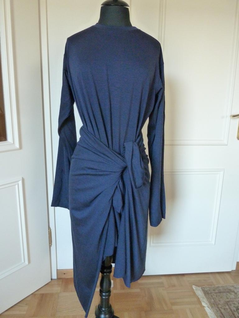 Sofie d'Hoore aparte wikkel jurk, nachtblauw, 38/40, zgan, Kleding | Dames, Jurken, Maat 38/40 (M), Zo goed als nieuw, SOFIE D'HOORE