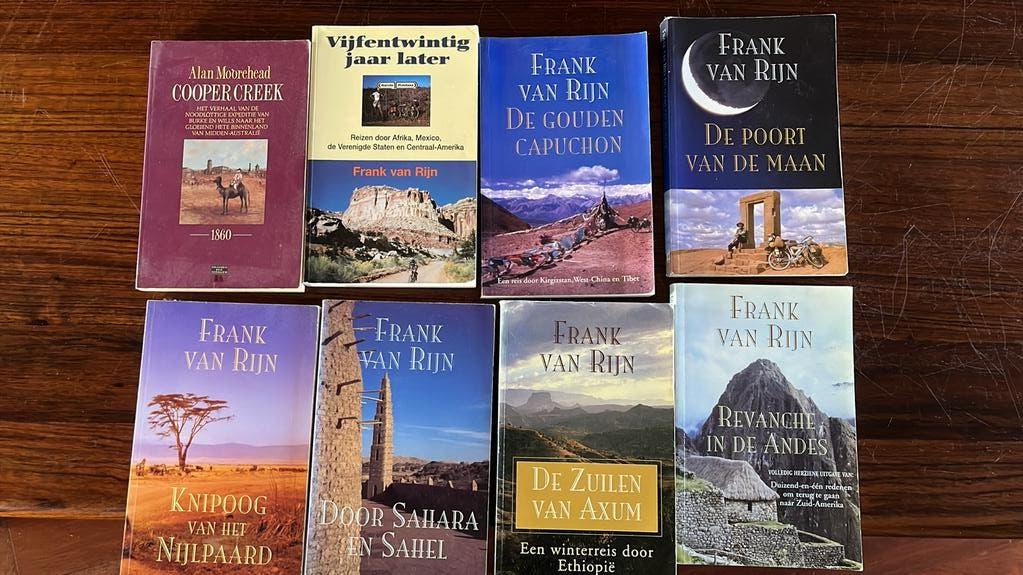 Boeken Frank van Rijn en Alan Moorehead - Reisverhalen, Ophalen of Verzenden, Gelezen, Nederland