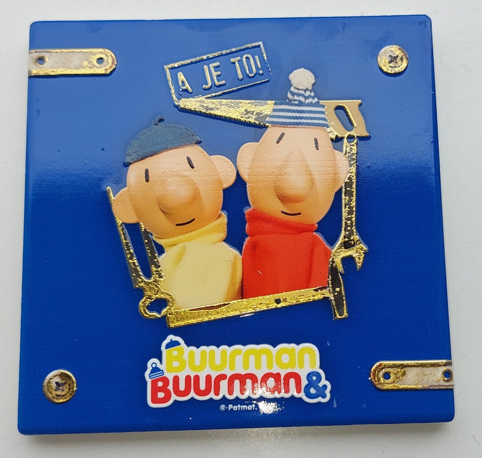 Buurman & Buurman tegeltje 10x10 cm - Nieuw!, Ophalen of Verzenden