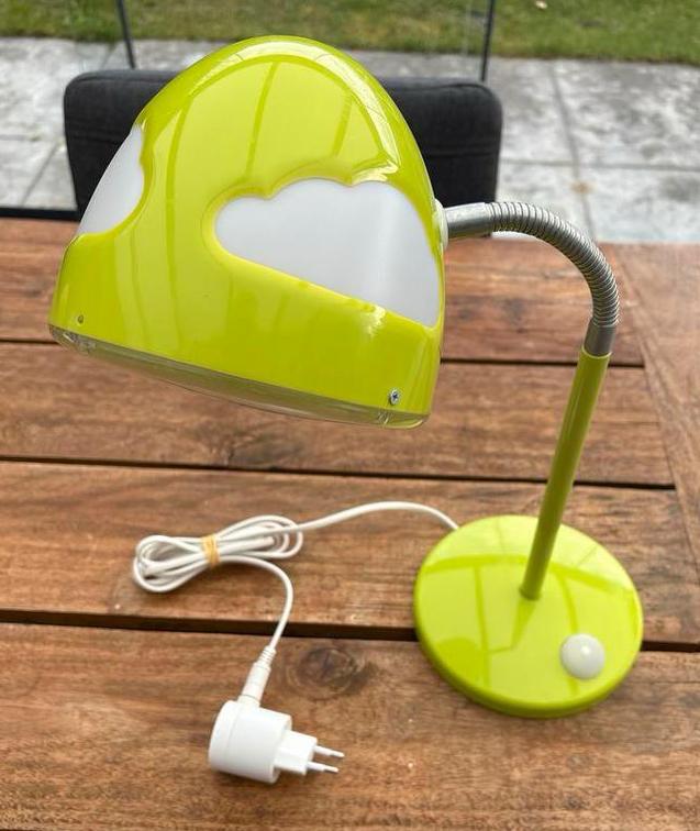 IKEA Skojig bureaulamp wolken lamp, Ophalen of Verzenden, Gebruikt, Metaal, Minder dan 50 cm