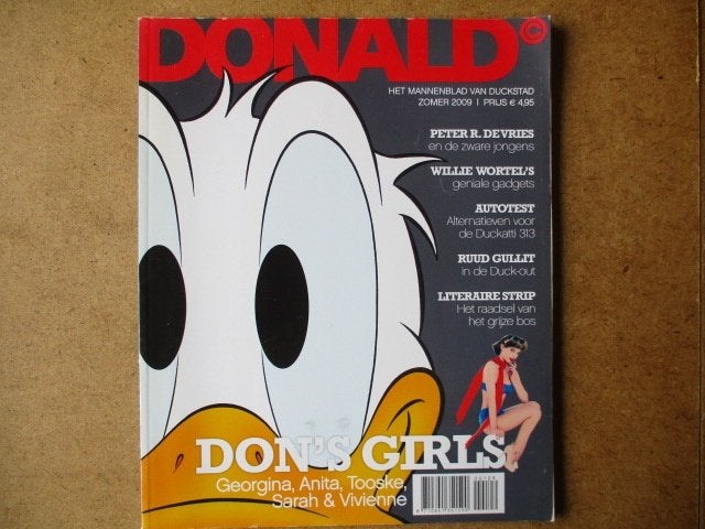 adv8477 donald glossy, Eén stripboek, Ophalen, Gelezen