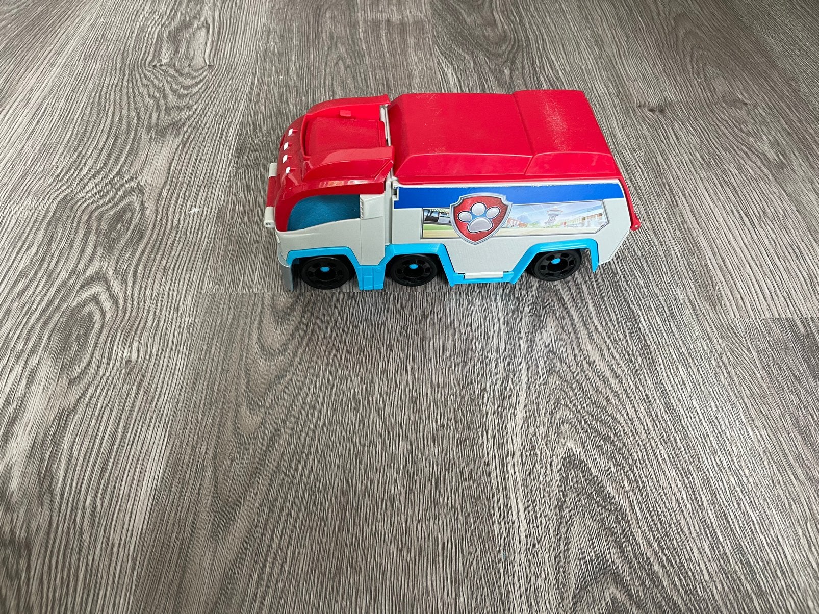 Kleine paw patrol vrachtwagen, Ophalen of Verzenden, Gebruikt