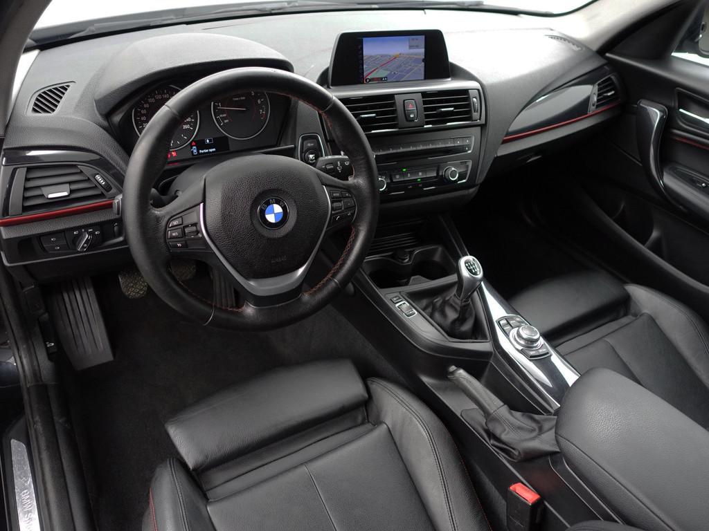 BMW 1-serie 114i M Sport+ Xenon Led, Sport Leder Interieur,, Auto's, 1-Serie, Euro 5, Achterwielaandrijving, Gebruikt