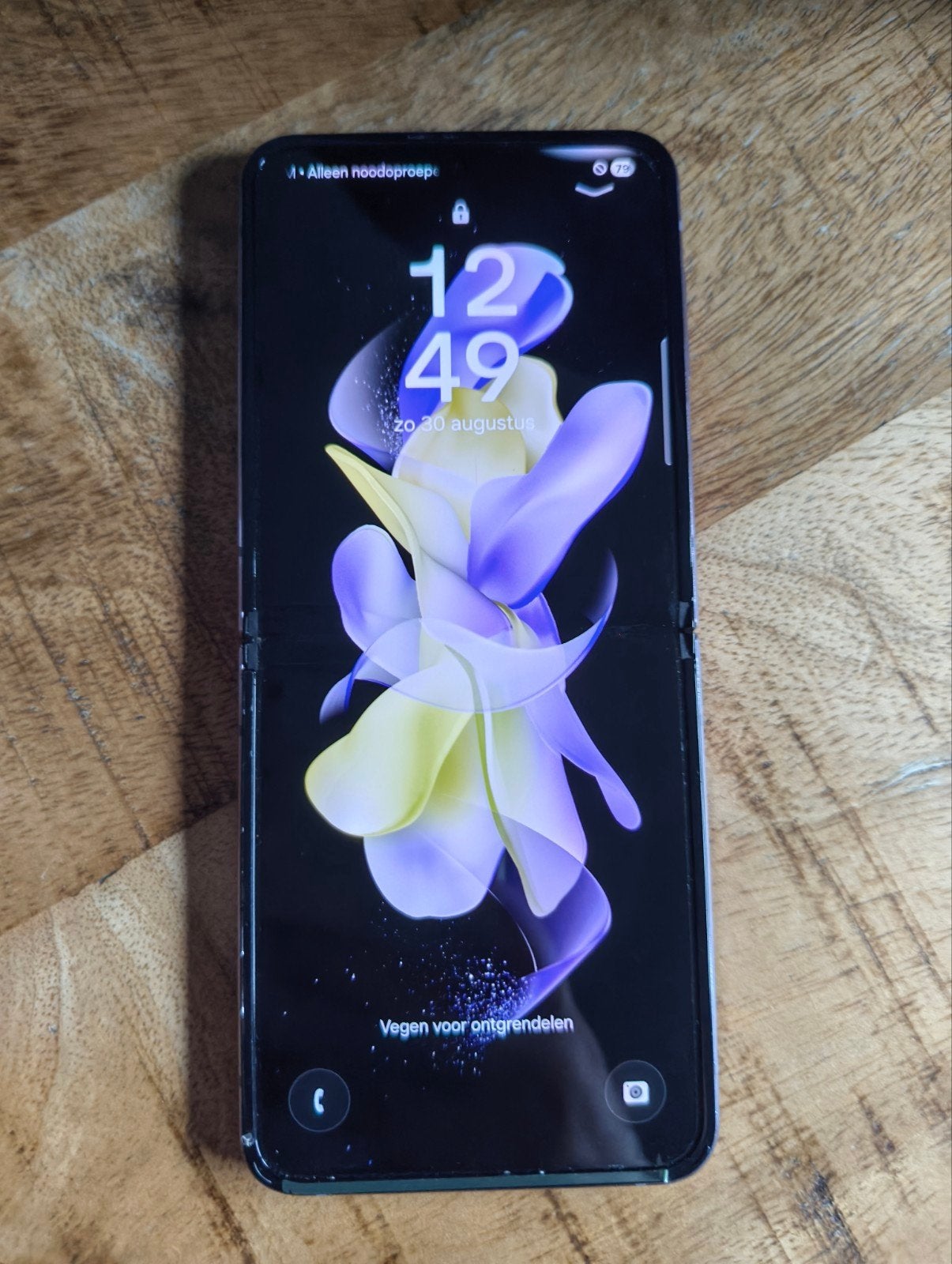 Samsung Galaxy Z Flip 4 (512GB) - met lichte gebreken, Telecommunicatie, Gebruikt, Paars, Touchscreen, Zonder simlock