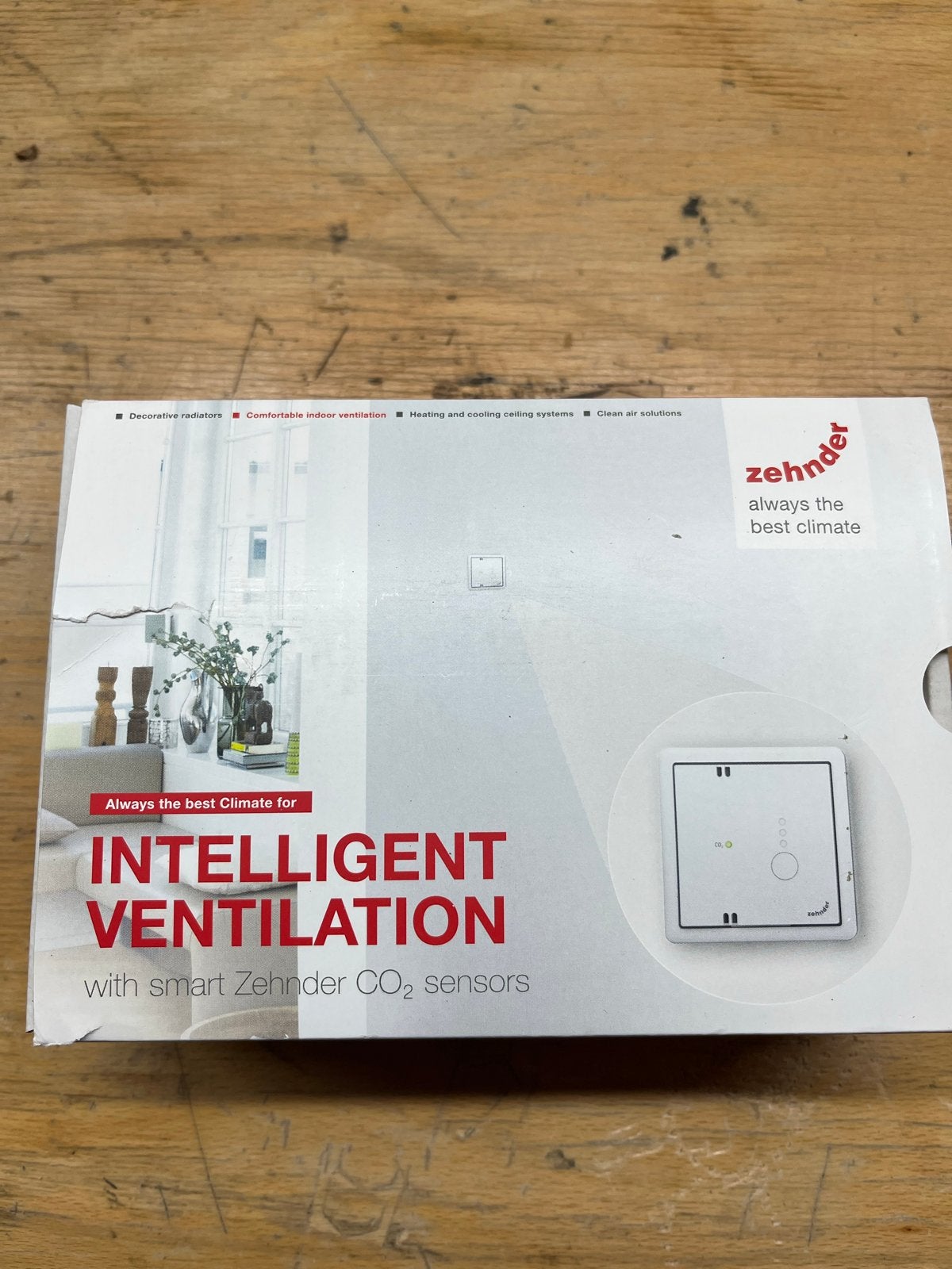 Zehnder CO2 Sensor 0-10V67 - Intelligent Ventilatie, Doe-het-zelf en Verbouw, Ophalen of Verzenden, Nieuw, Ventilator