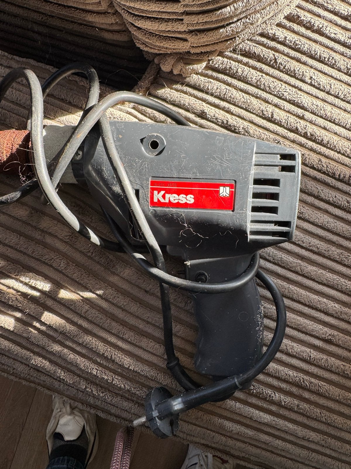 Kress Boormachine - Gebruikt maar functioneel, Ophalen of Verzenden, Gebruikt, Boormachine
