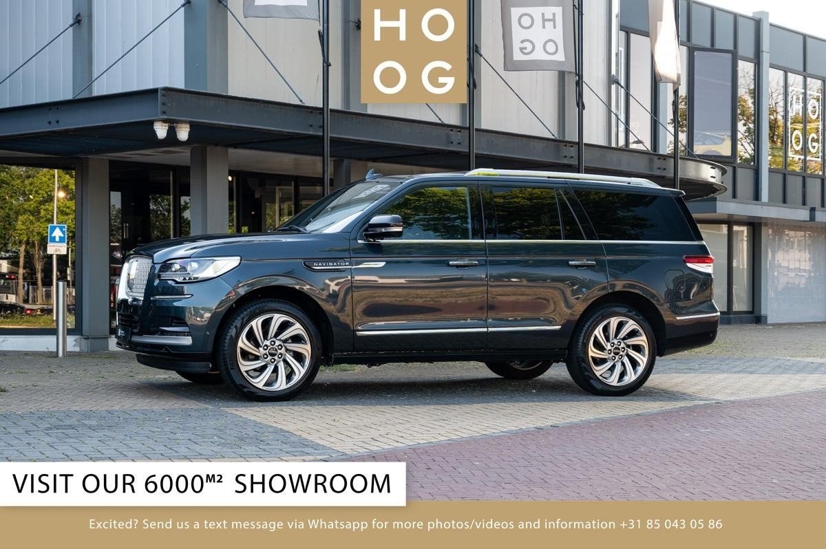 Lincoln Navigator 3.5L V6 (bj 2023, automaat), Auto's, Lincoln, Gebruikt, Zwart, 439 pk, 7 stoelen