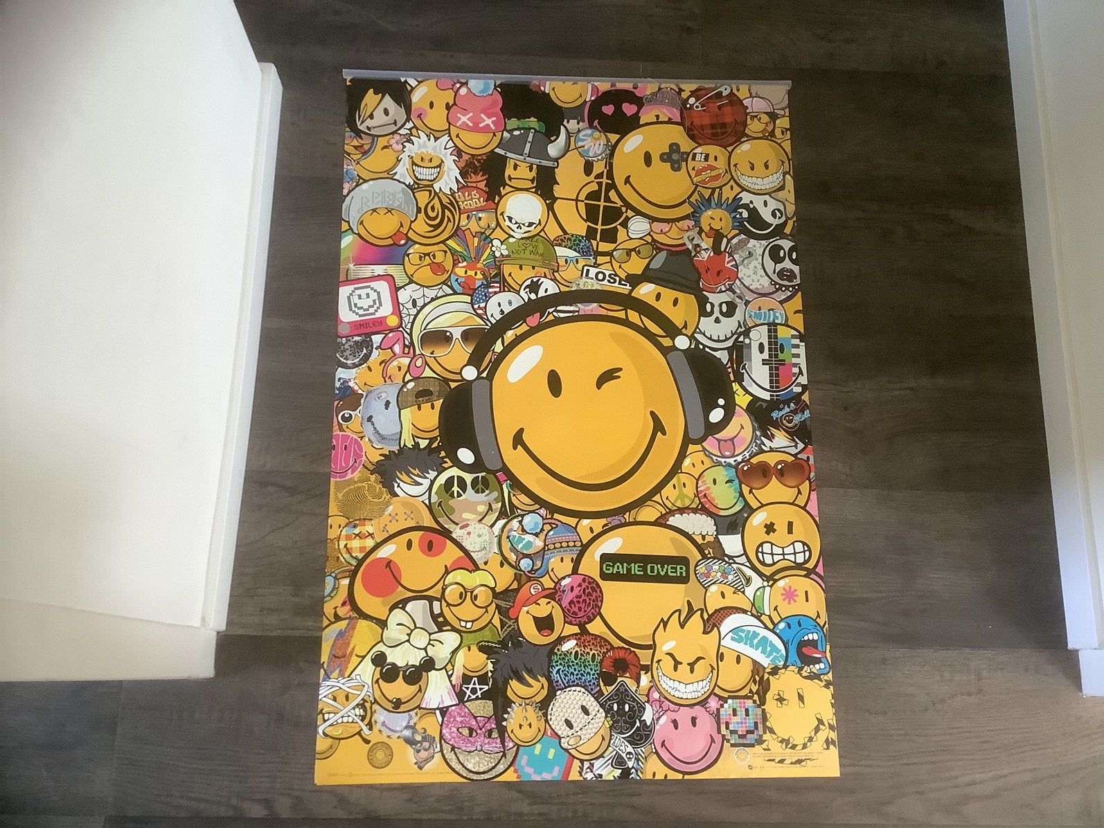 Smiley poster, Ophalen, Zo goed als nieuw