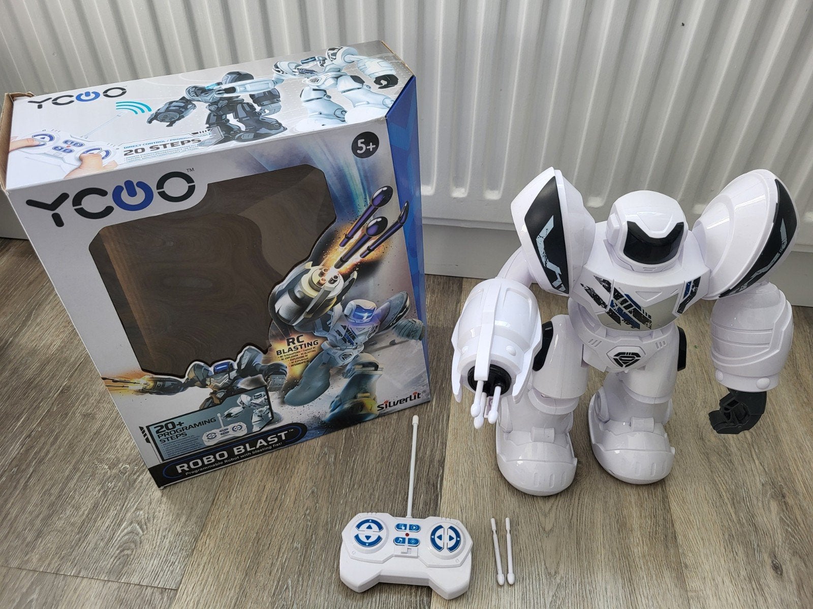 YCOO Robo Blast RC Robot met afstandsbediening, Ophalen, Zo goed als nieuw, Jongen of Meisje