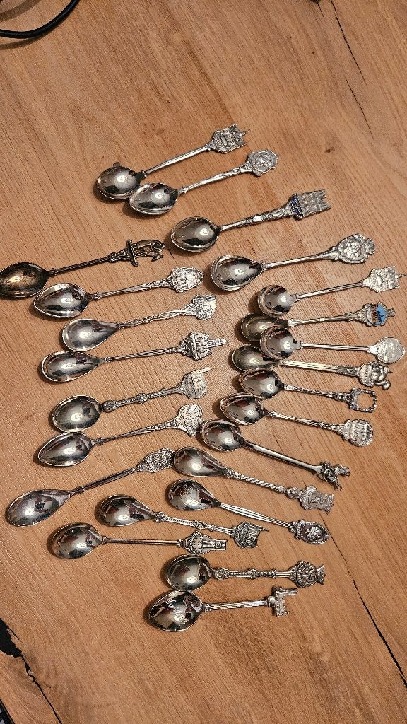 Verzilverde theelepeltjes, Ophalen of Verzenden