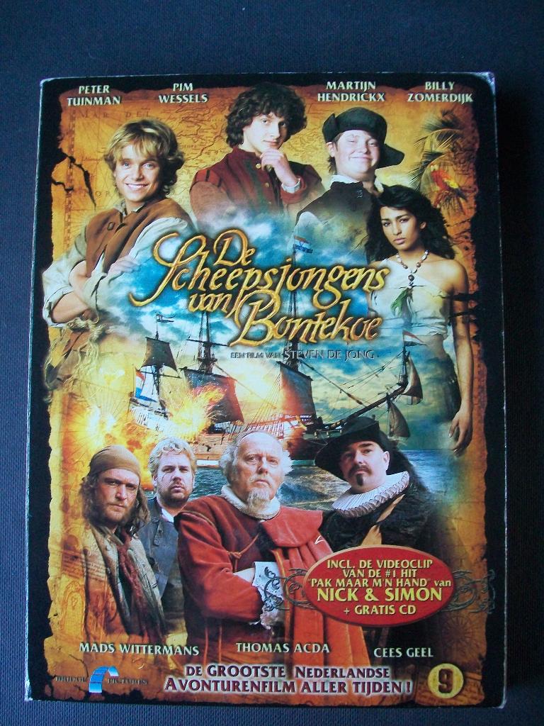 Scheepsjongens van Bontekoe incl cd in nieuwstaat (2007) , Cd's en Dvd's, Vanaf 9 jaar, Verzenden, Zo goed als nieuw, Overige genres