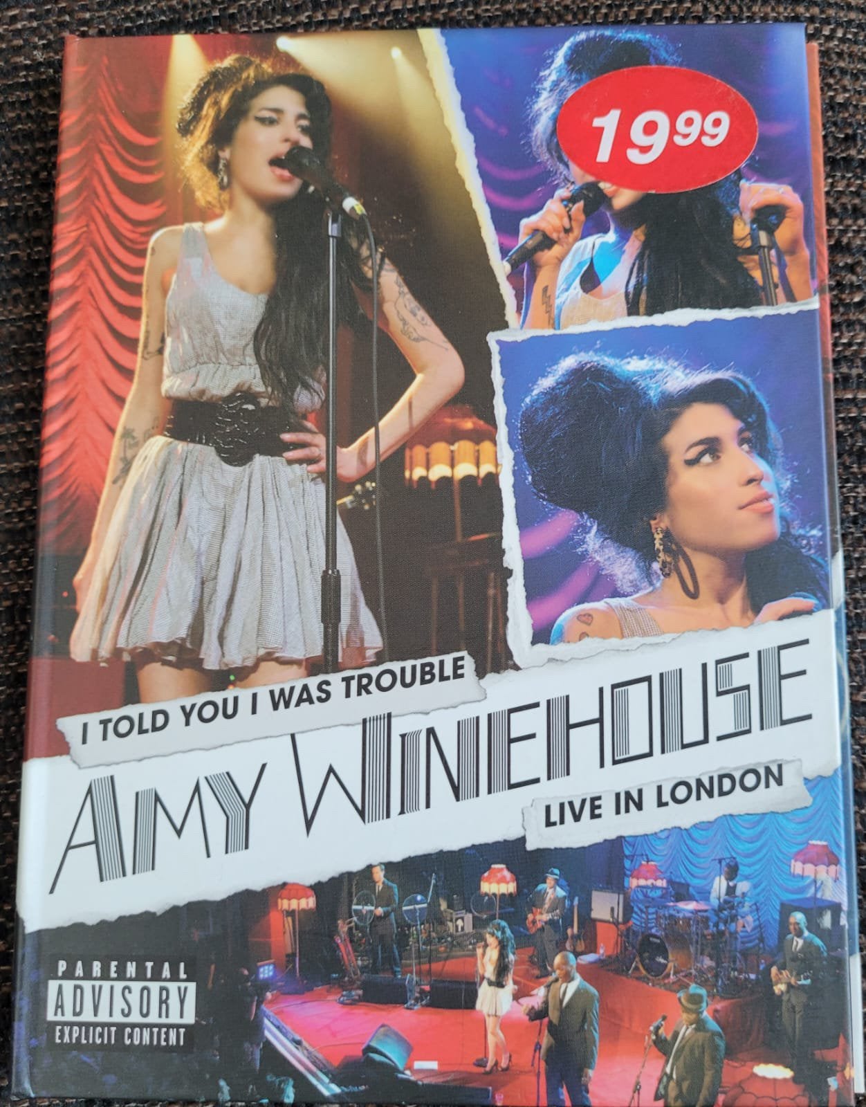 Amy winehouse live in london rehab valerie back to black, Ophalen of Verzenden, Gebruikt
