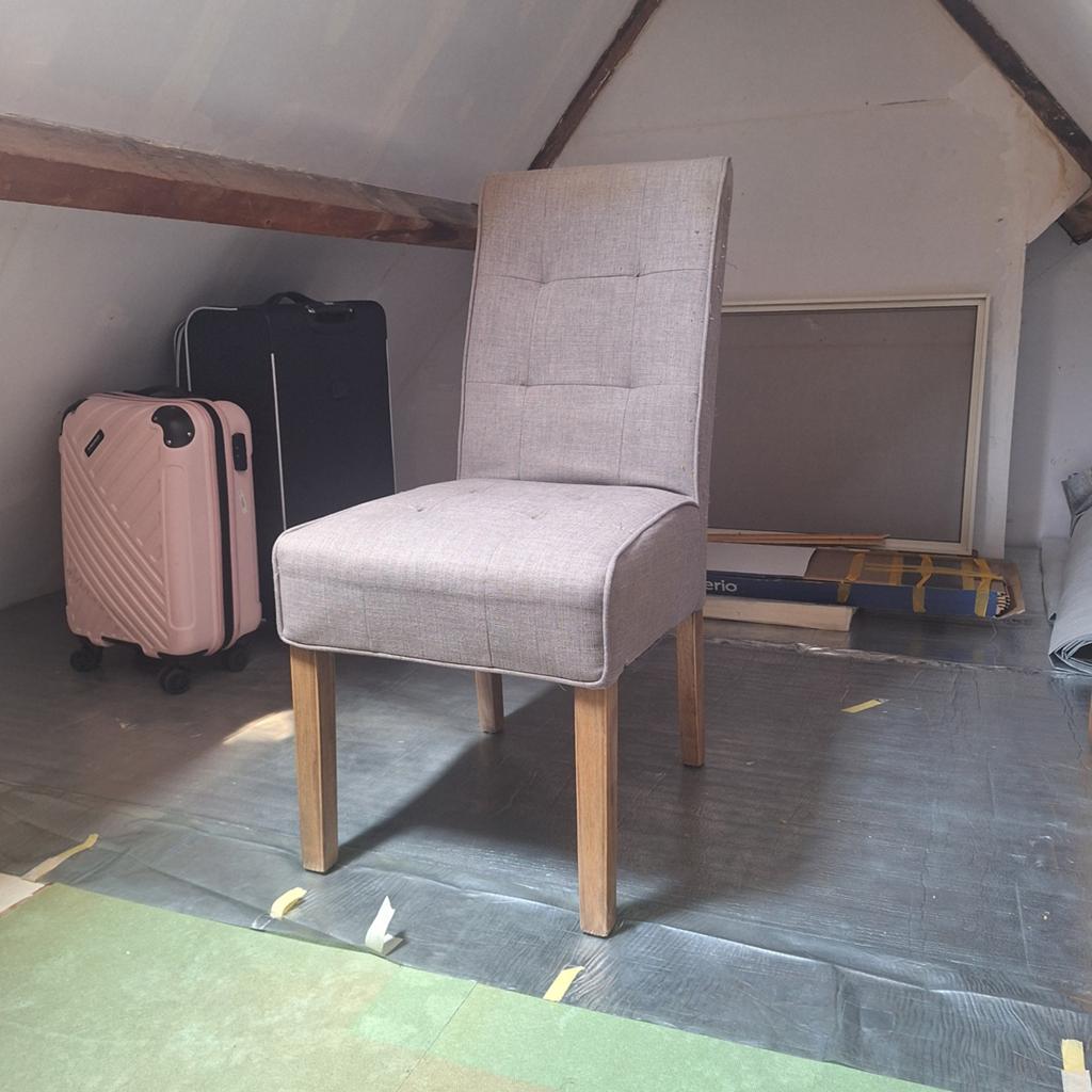 4 eettafel stoelen, Ophalen, Gebruikt