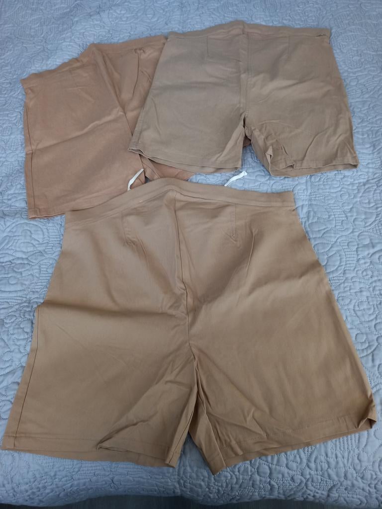 Vida Vita positiebroek kort, Ophalen, Overige typen, Beige, Nieuw