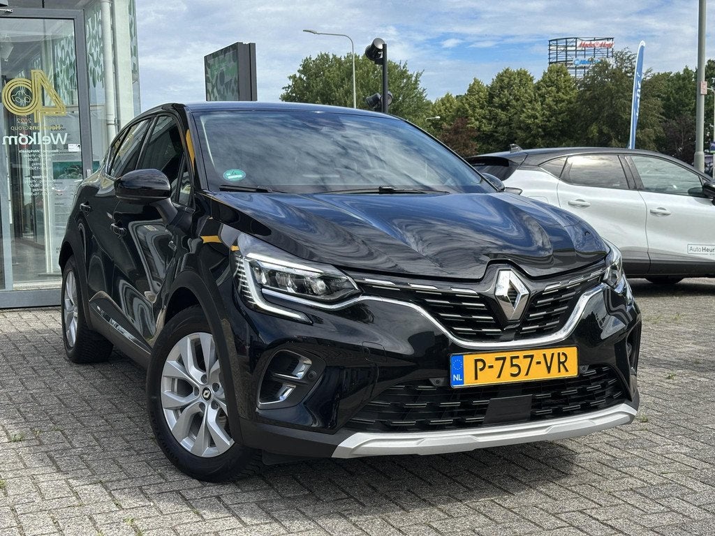 Renault Captur E-Tech Plug-in Hybrid 160 Intens l Origineel, 77 km/l, Gebruikt, 4 cilinders, Zwart
