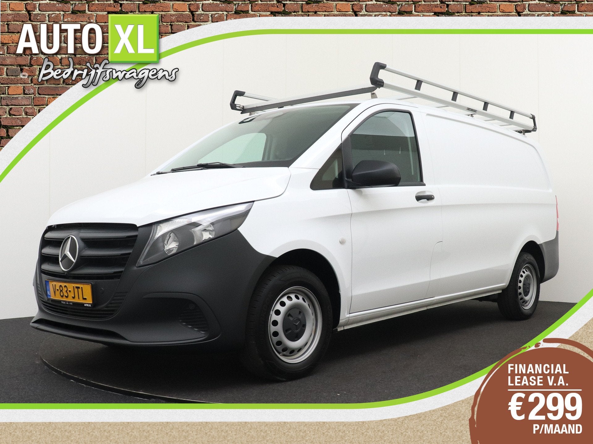 Mercedes-Benz Vito 110 CDI L2 Pro Facelift Imperiaal Trekhaa, Gebruikt, Wit, Bedrijf, 2 stoelen