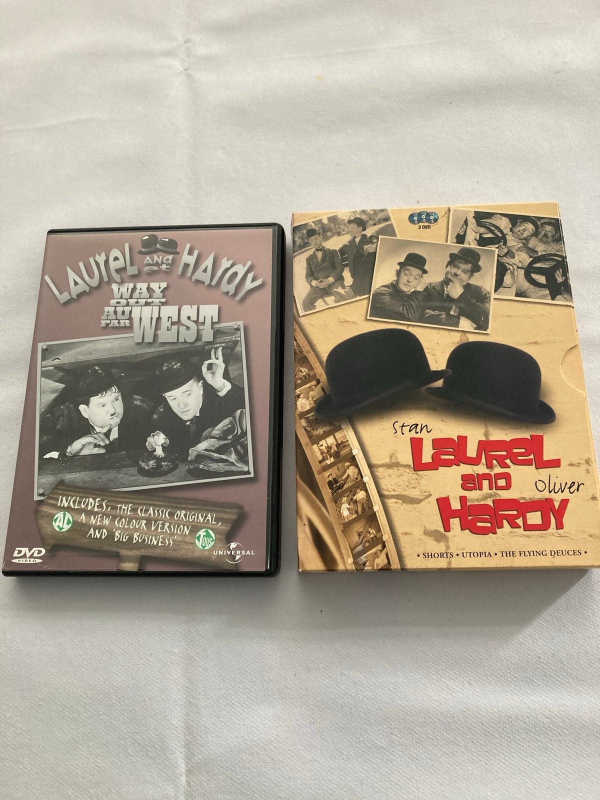 Laurel & Hardy (De Dikke en de Dunne) DVD Collectie, Ophalen, Alle leeftijden, Nederlands, Gebruikt