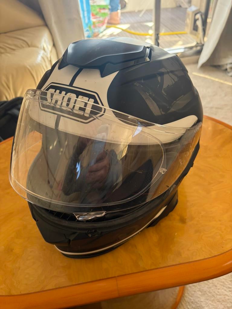 Shoei GT-Air II  Limited Edition + Sena SRL2 –  – maat M, Motoren, Kleding | Motorhelmen, Systeemhelm, Shoei, Tweedehands, Ophalen of Verzenden
