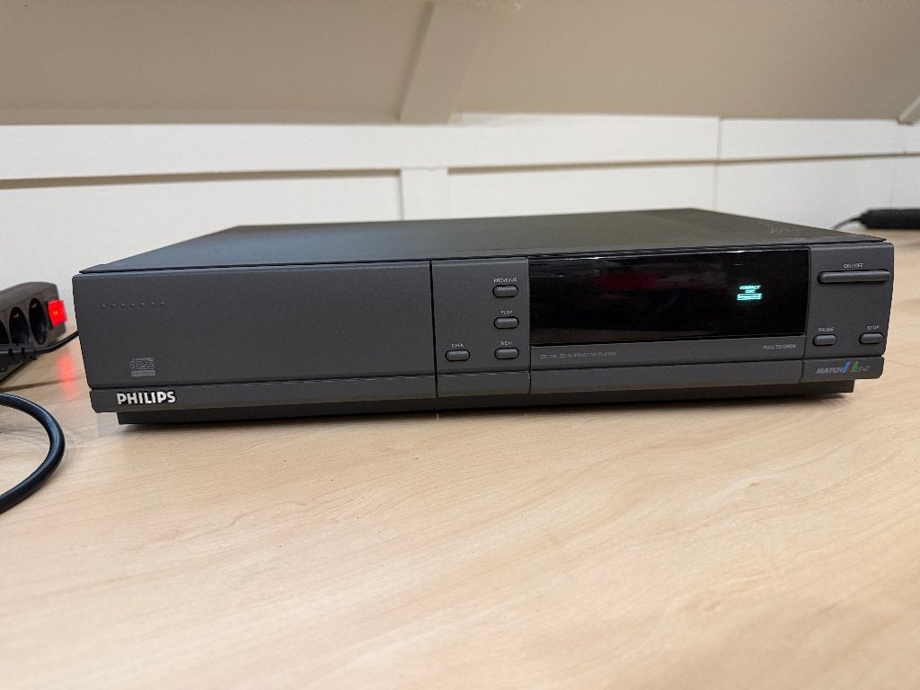 ✅ Philips CDI 220 Matchline incl. 13 stuks CDI Disc, Ophalen of Verzenden, Gebruikt, Philips