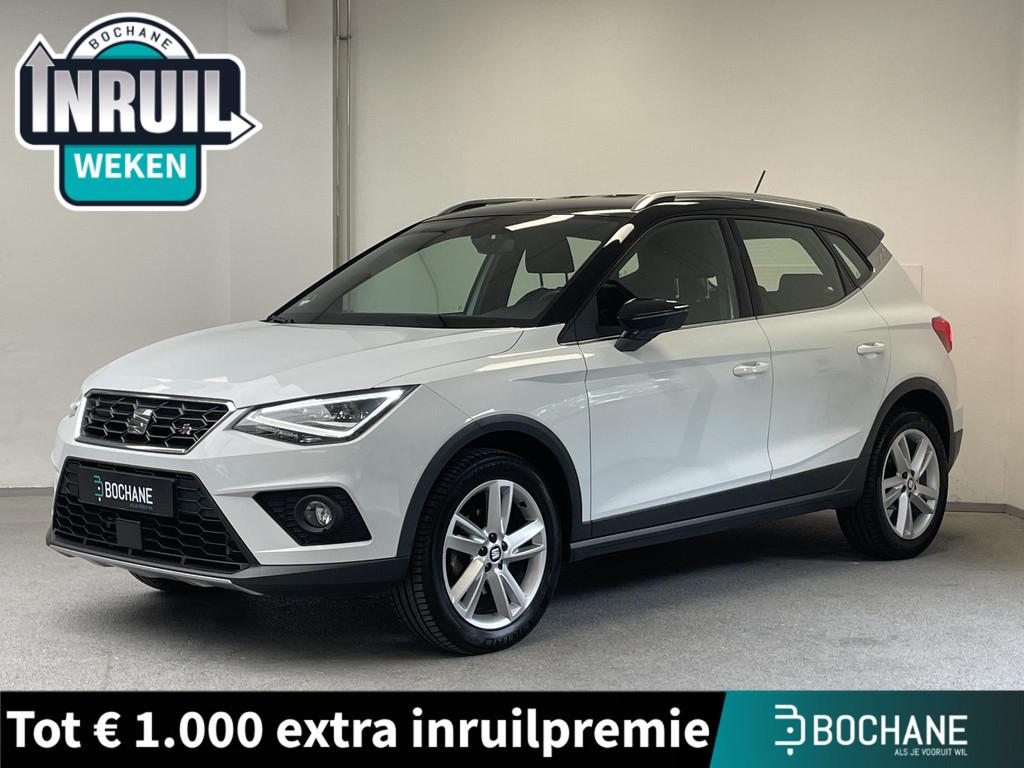 SEAT Arona 1.5 TSI EVO FR Business Intense | TREKHAAK | CARP, Stof, 4 cilinders, 610 kg, Wit