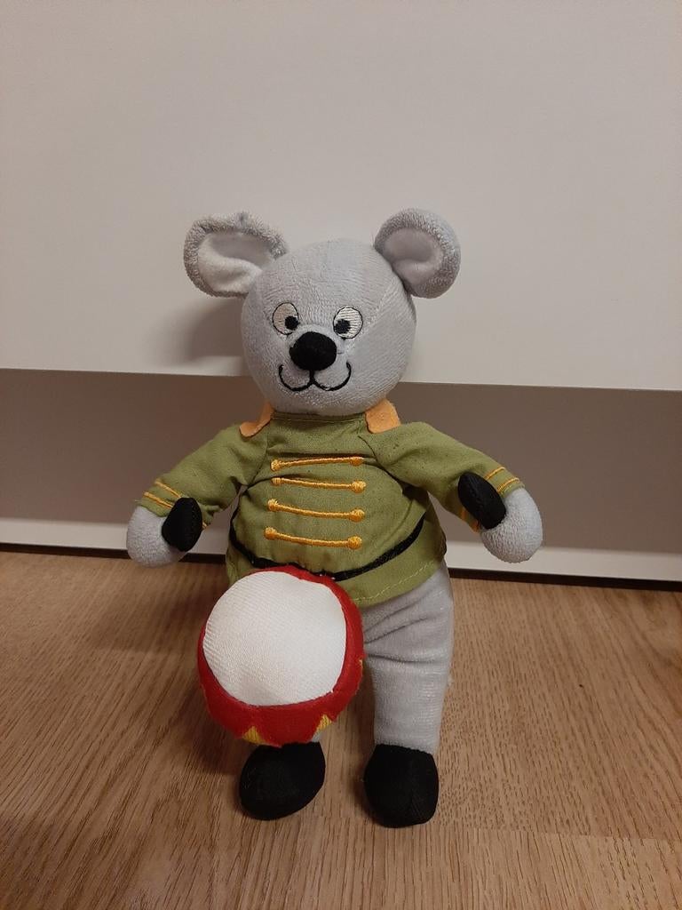 IKEA muis knuffel met trommel klappar cirkus, Ophalen of Verzenden, Nieuw, Overige typen