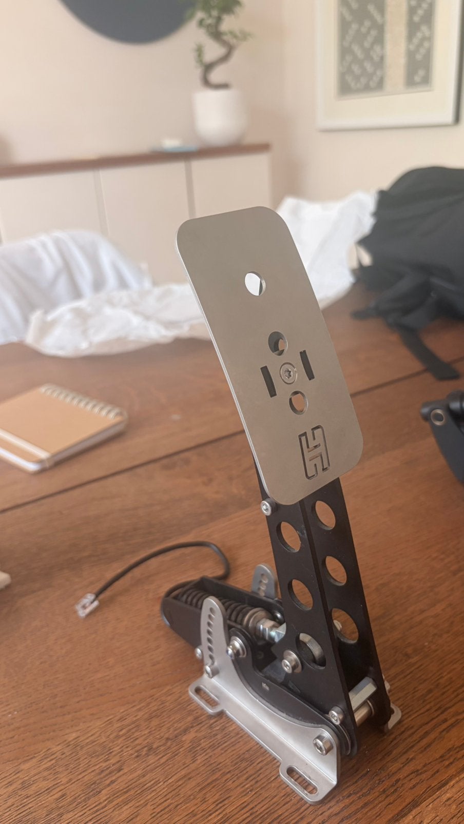 Heusinkveld clutch pedal., Computers en Software, Joysticks, Zo goed als nieuw, Ophalen