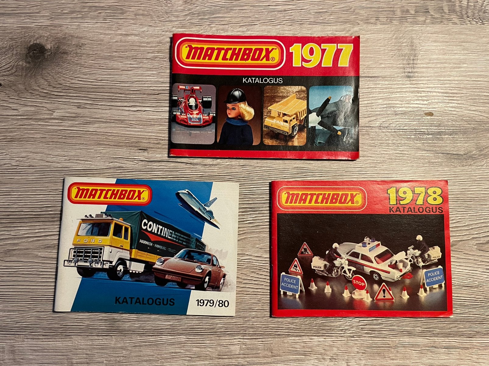 Matchbox catalogus 1977, 1978, 1979/1980, Ophalen of Verzenden, Zo goed als nieuw, Catalogus