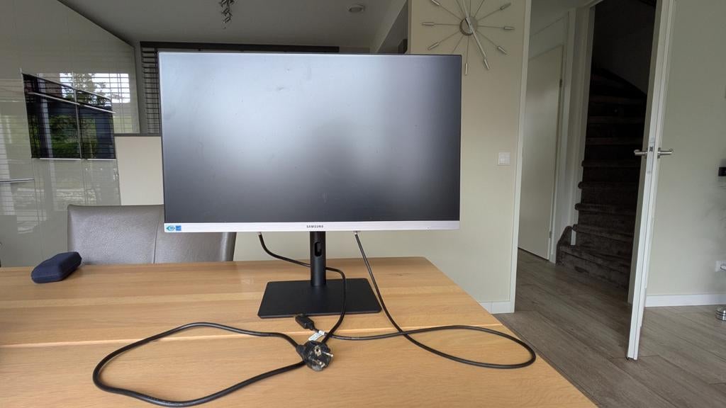 Samsung S24R650FDU 24 inch Full HD Monitor, Computers en Software, Monitoren, Ophalen, Kantelbaar, Full HD, Samsung