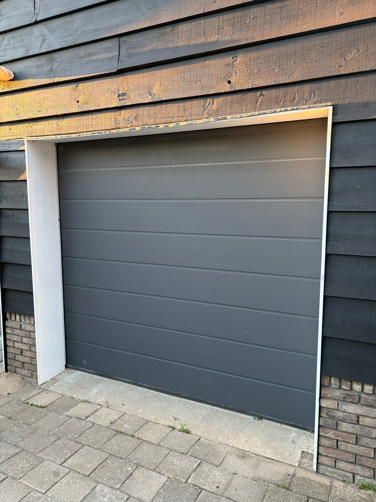 Garagedeur Hormann ProMatic 3 - 250 breed x 220 hoog, Ophalen, Gebruikt, Garagedeur, 120 cm of meer