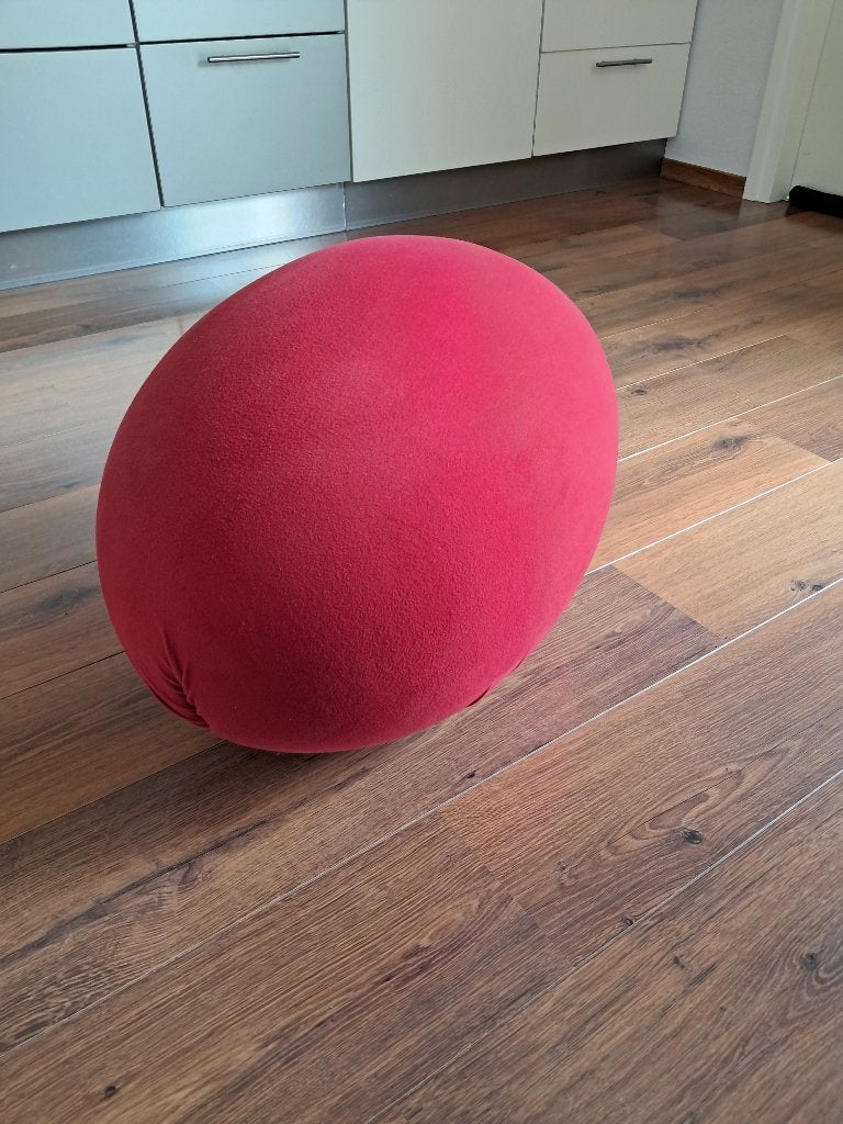 Zit ei, Ophalen, Zo goed als nieuw, Rood, Eén