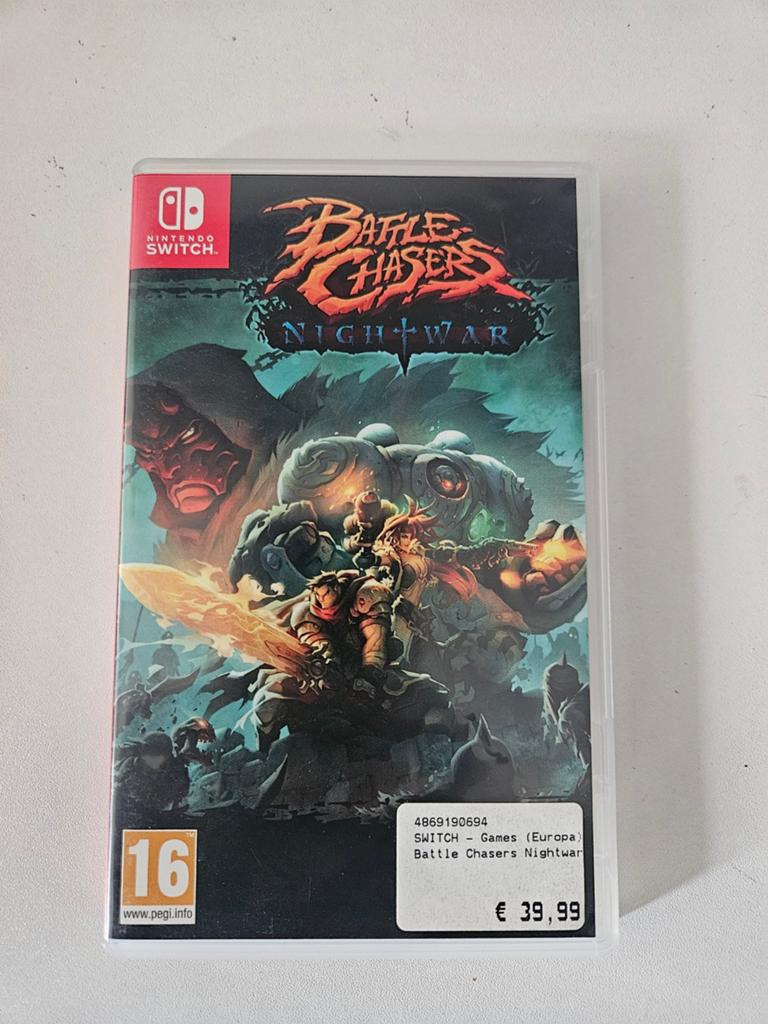 Battle chasers nightwar nintendo switch, 1 speler, Ophalen of Verzenden, Zo goed als nieuw, X