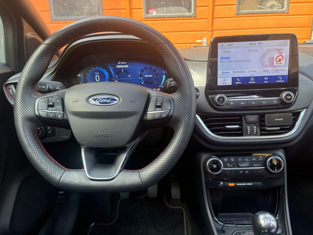 Ford Puma 1.0 EcoBoost Hybrid ST-Line, Auto's, Ford, Voorwielaandrijving, 125 pk, Zwart, Leder en Stof