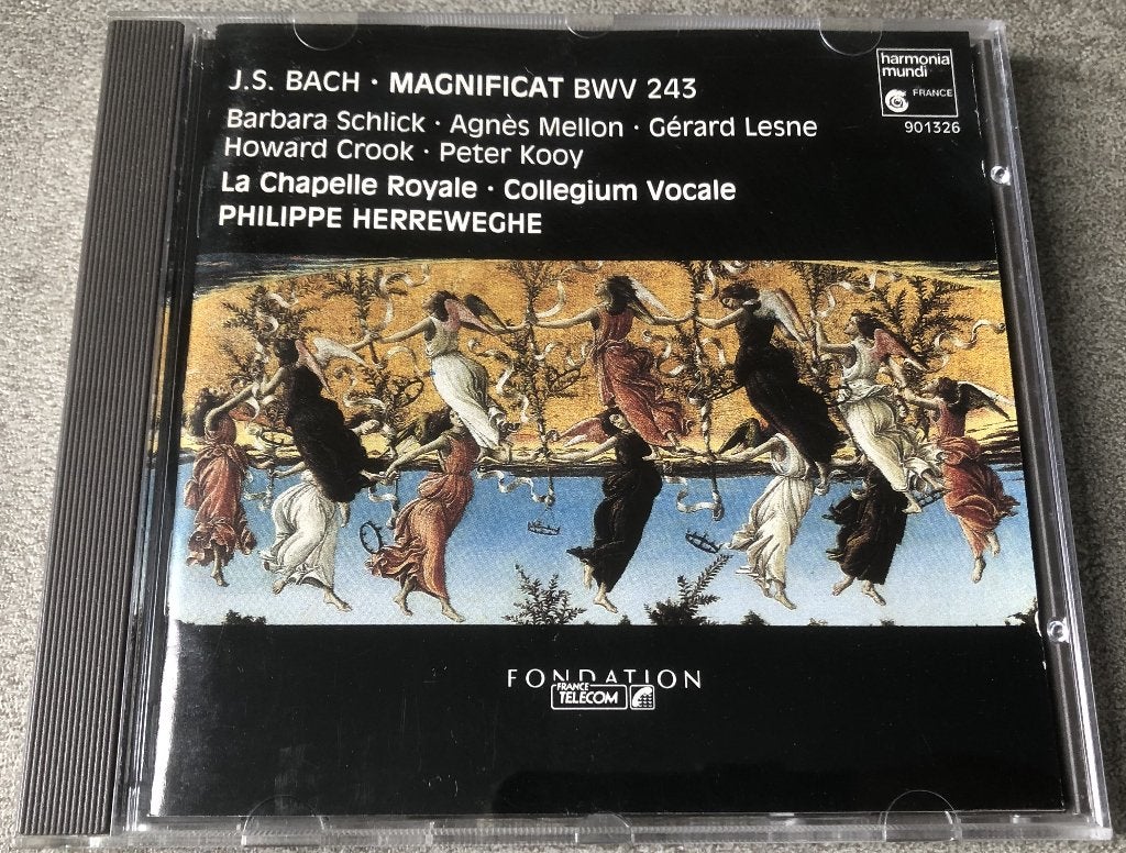 BACH - MAGNIFICAT - LA CHAPELLE ROYALE - COLLEGIUM, Ophalen of Verzenden, Barok, Zo goed als nieuw, Bach