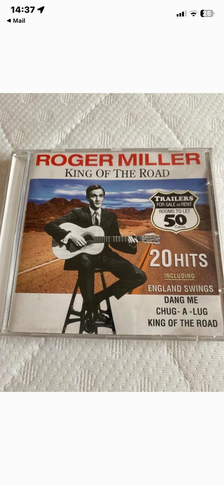 Roger Miller - King of the Road (20 Hits) CD, Ophalen of Verzenden, Gebruikt