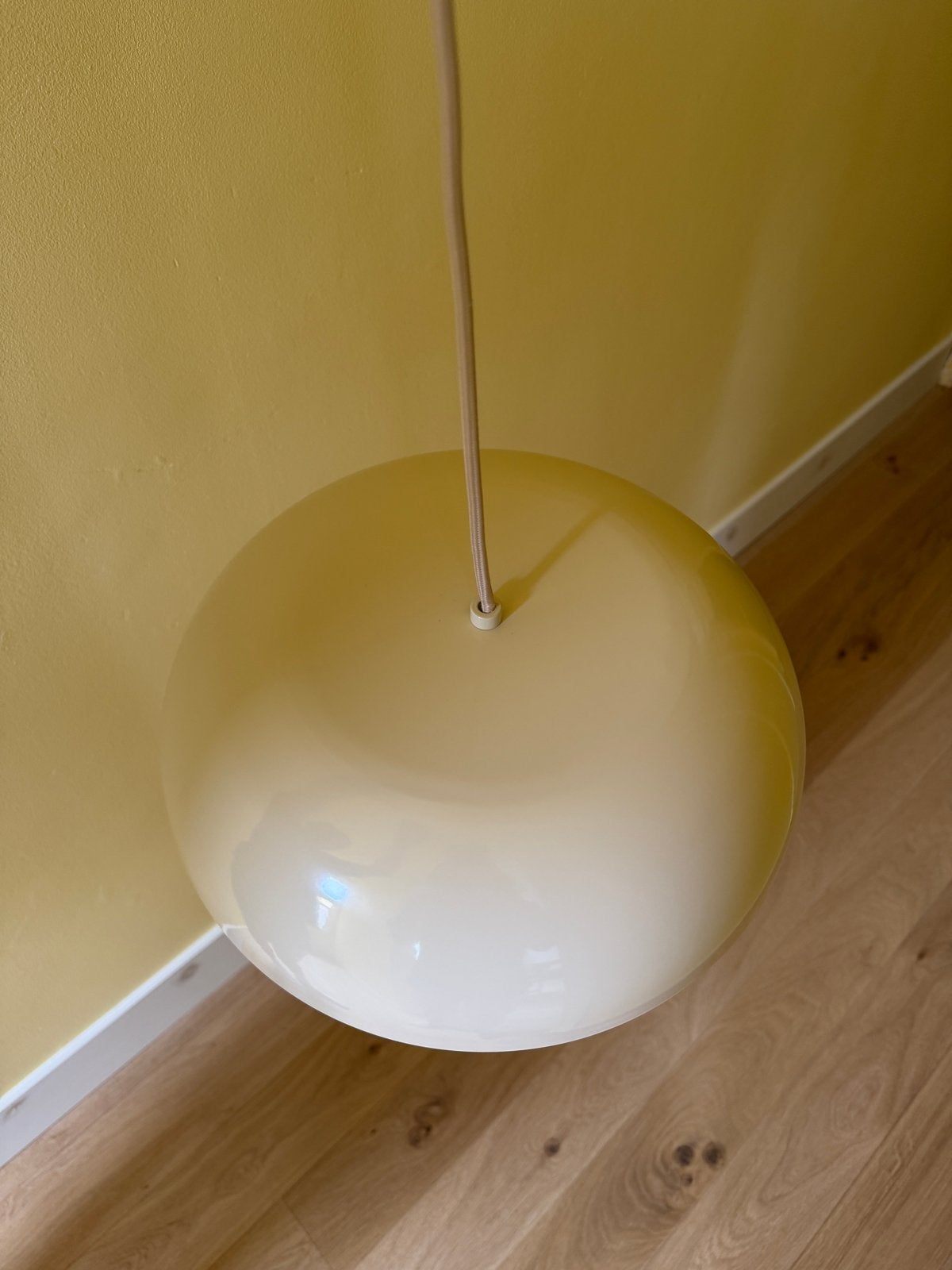 Hanglamp off white model Ceres van Kwantum, Ophalen, Gebruikt, Metaal, Minder dan 50 cm