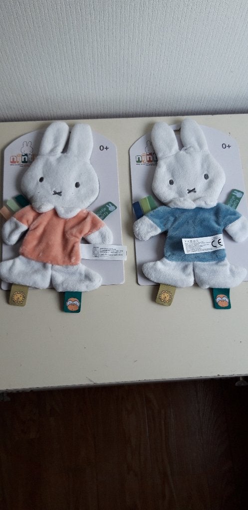 Nieuw nijntje miffy met knispergeluid, Ophalen of Verzenden, Nieuw