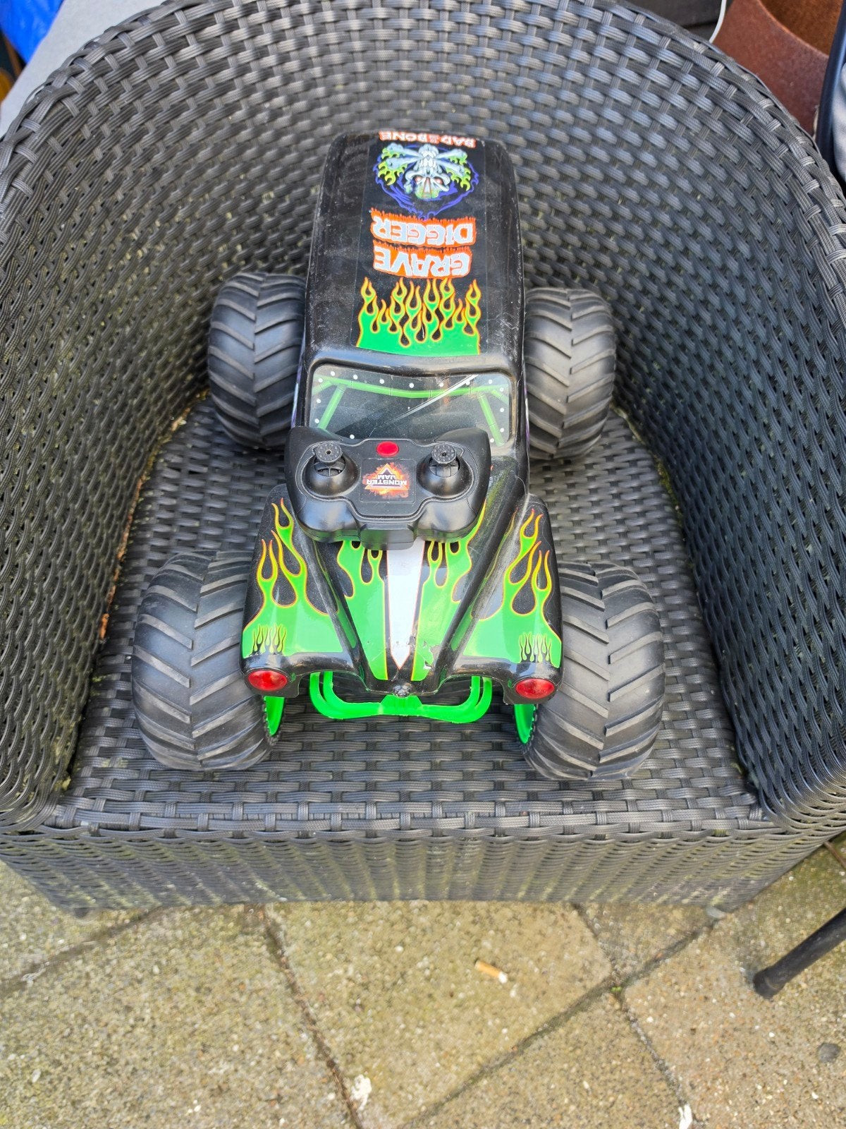 rc monstertruck werkt naar behoren, Ophalen of Verzenden, Overige schalen, Onderdeel