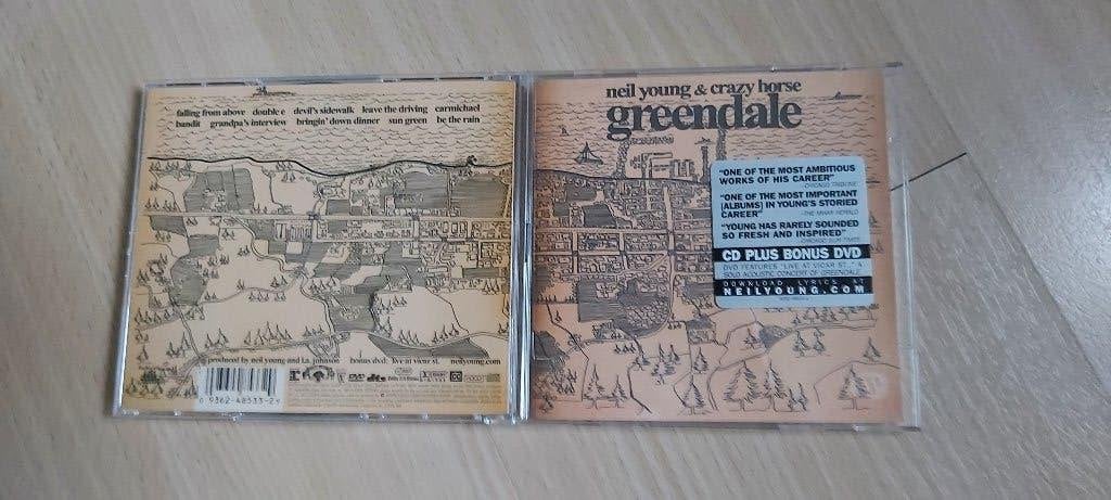 Neil Young Greendale CD+DVD, Ophalen of Verzenden, Zo goed als nieuw