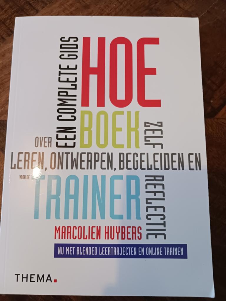 Hoe-boek voor de trainer - Marcolien Huybers, Ophalen of Verzenden