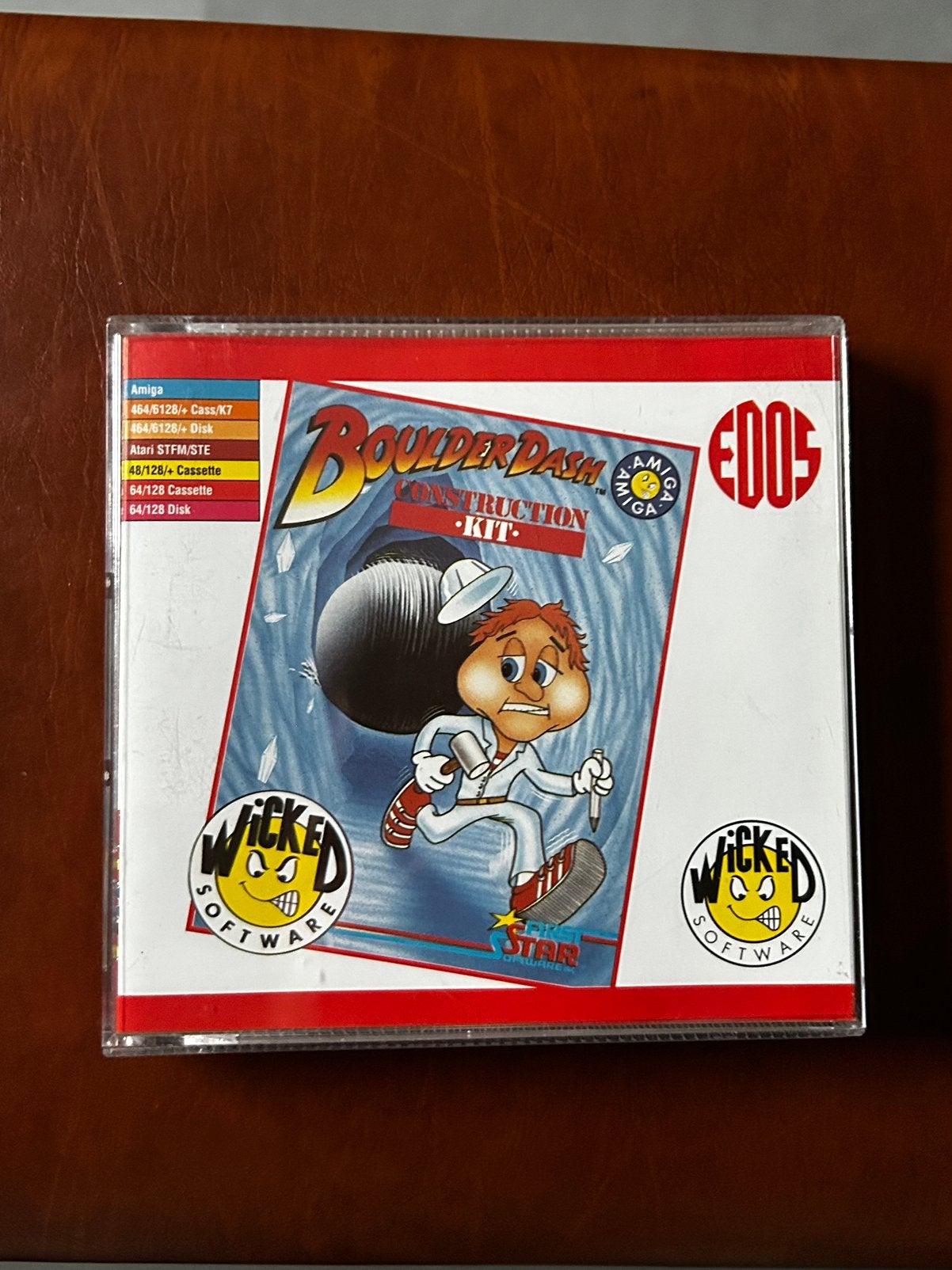 Boulder Dash Construction Kit – Commodore 64 cassette, Computers en Software, Vintage Computers, Ophalen of Verzenden