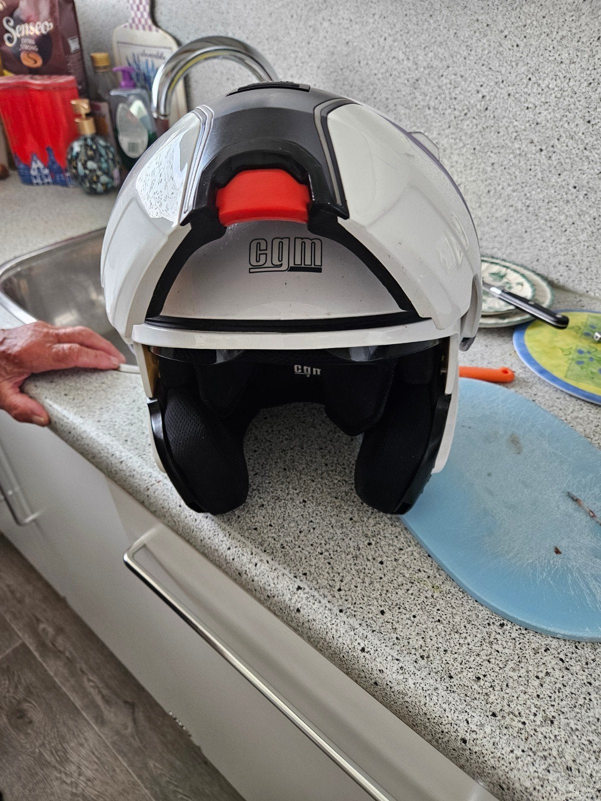 CGM Systeemhelm Maat M (57-58 cm), Motoren, Overige merken, M, Systeemhelm, Heren