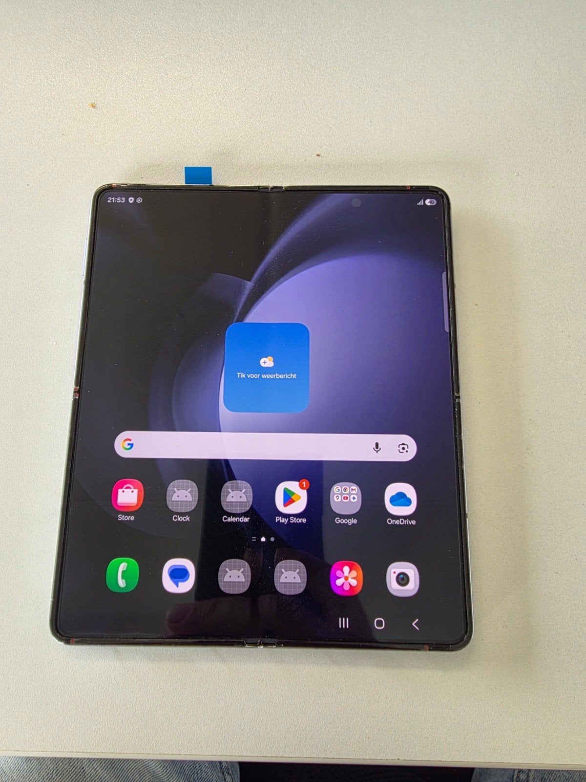 Samsung Galaxy Z Fold 5 256GB - Nieuw Voorscherm, Inklapmodel, Ophalen of Verzenden, Zo goed als nieuw, Zonder simlock