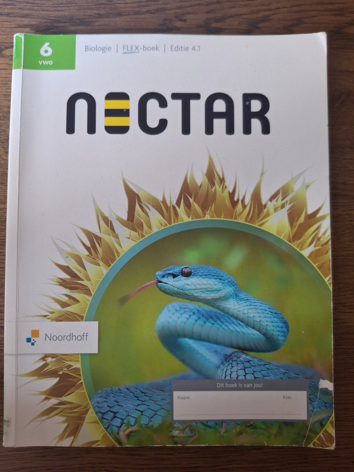 Nectar VWO 6 biologie boek, Boeken, Schoolboeken, Gelezen, VWO, Noordhoff, Biologie