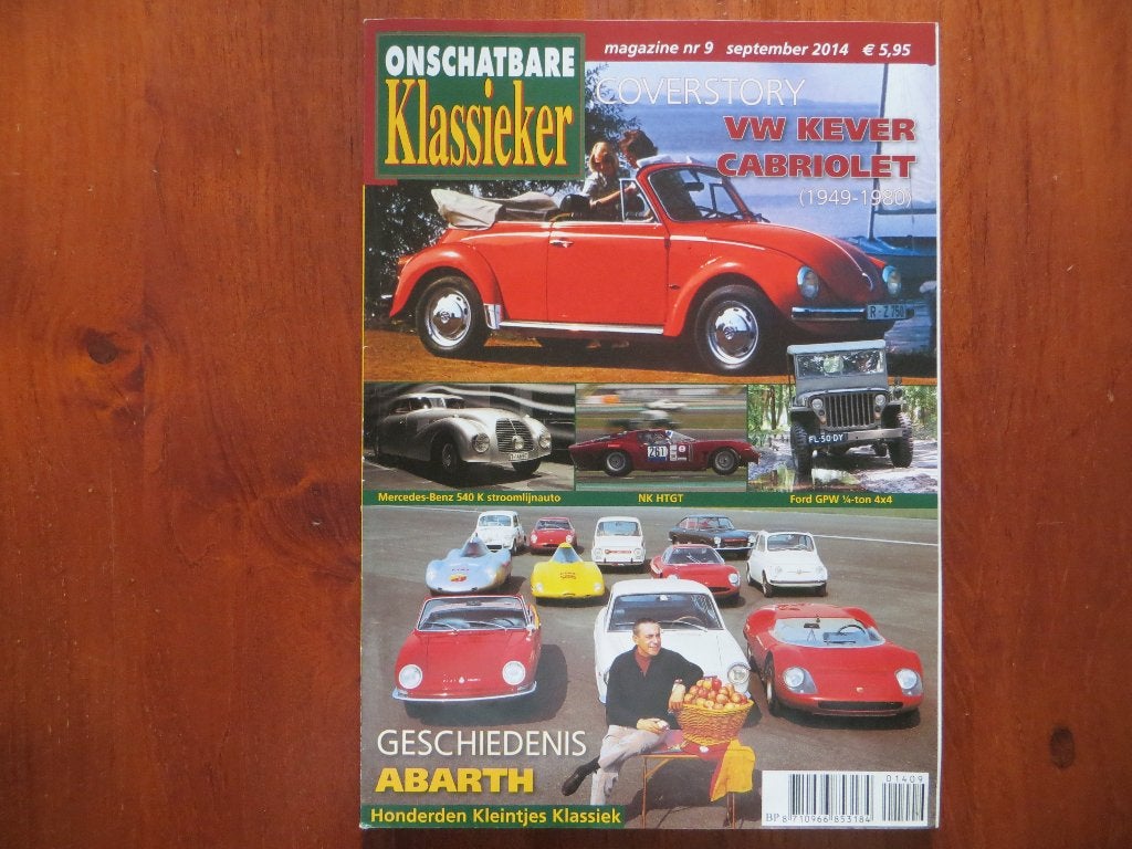 Onschatbare Klassieker 9 2014 Volkswagen Kever Cabriolet, Ophalen of Verzenden, Nieuw, Volkswagen