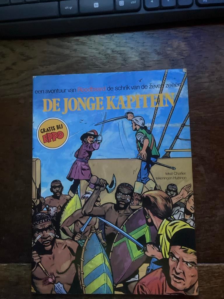 De Jonge Kapitein - Een avontuur van Roodbaard, Boeken, Stripboeken, Eén stripboek, Ophalen, Gelezen