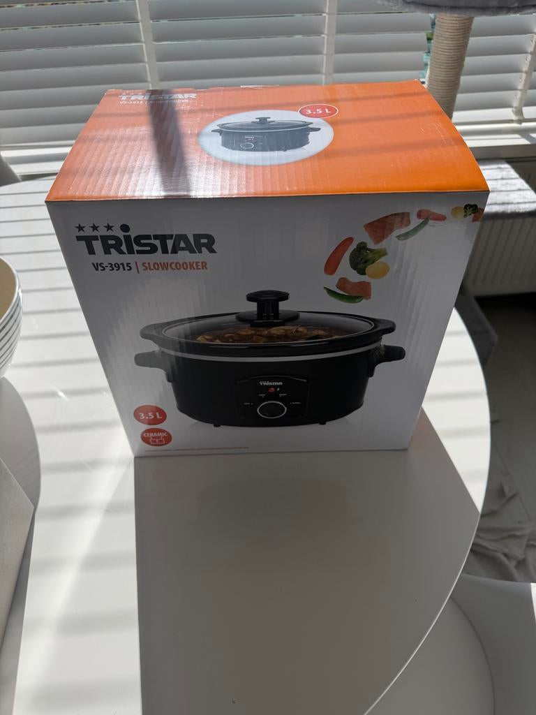 Tristar VS-3915 Slowcooker 3.5L - Nieuw in doos, Ophalen of Verzenden, Nieuw