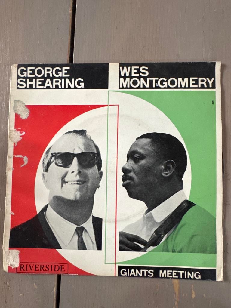 George Shearing & Wes Montgomery - Giants Meeting EP, 1960 tot 1980, Gebruikt, Verzenden, Originele persing